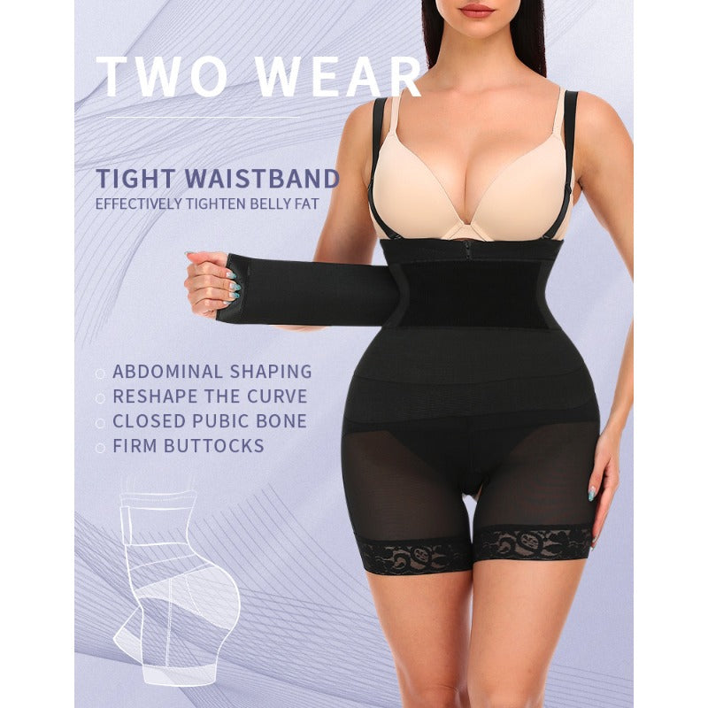 Butt lifter panty crotchless tummy control butt lift