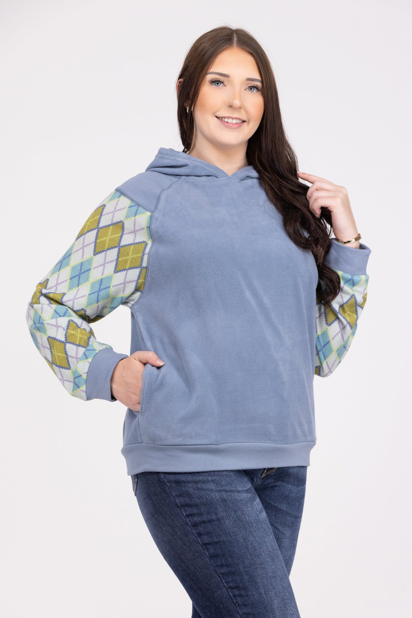 Unstoppable Together Women's Modern Side Pockets Hoodie