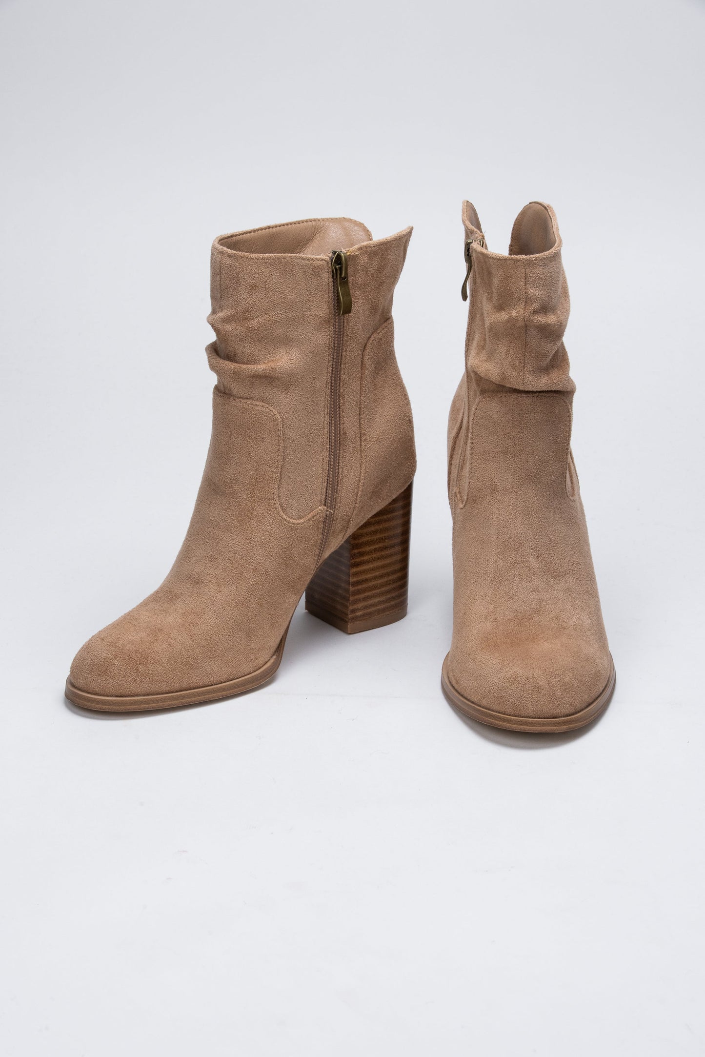 Corky's Last Call Women's Faux Suede Side Zipper Boots