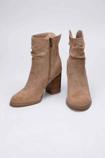 Corky's Last Call Women's Faux Suede Side Zipper Boots