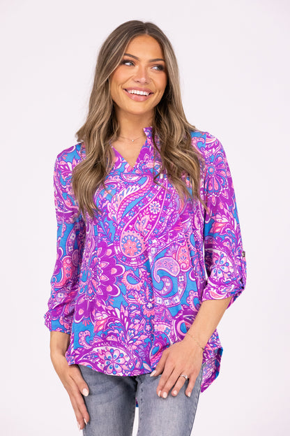 Lizzy Women's 3/4 Sleeve Top