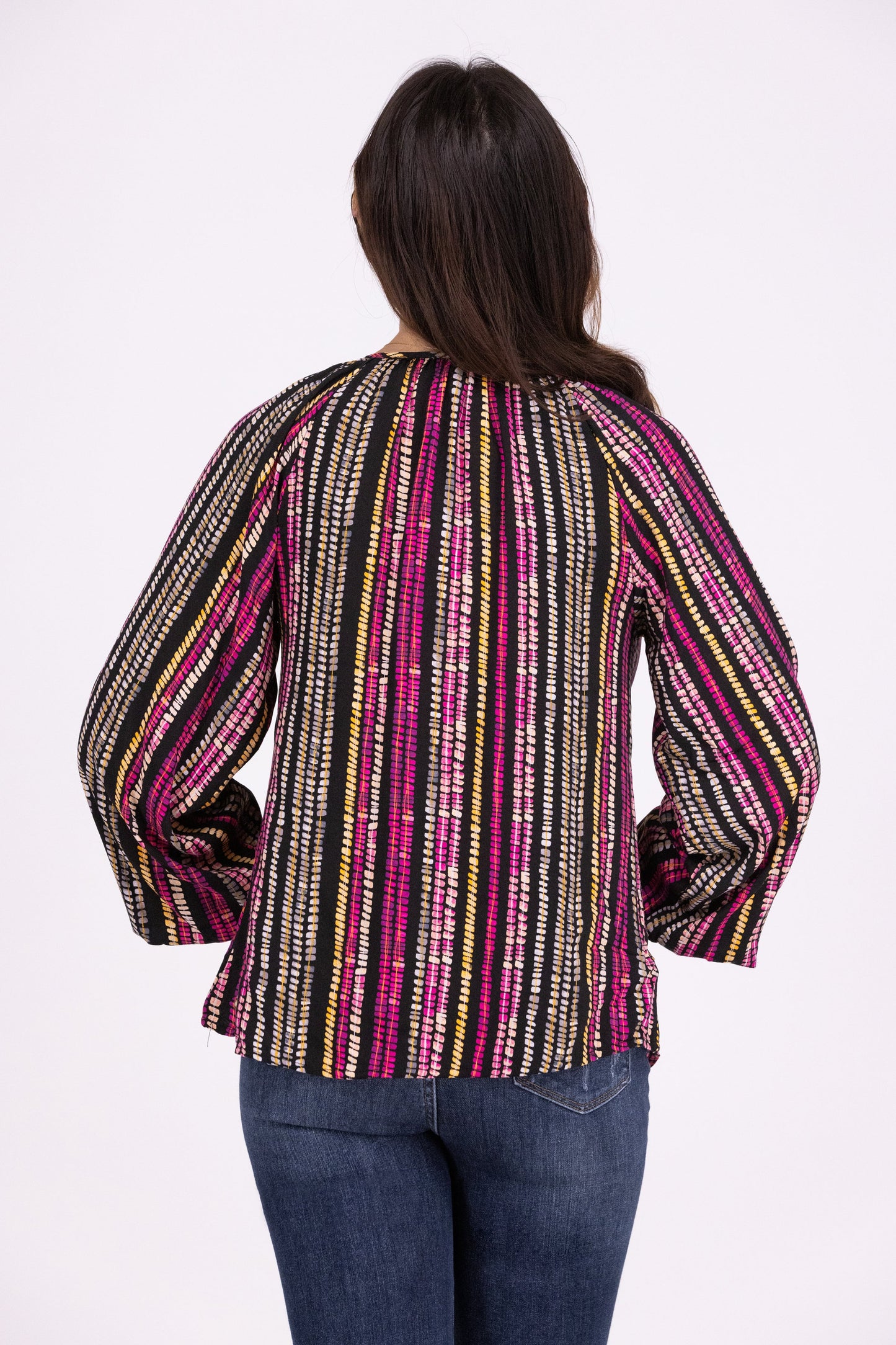 Lights Off Women's Oversized V-Neck Top