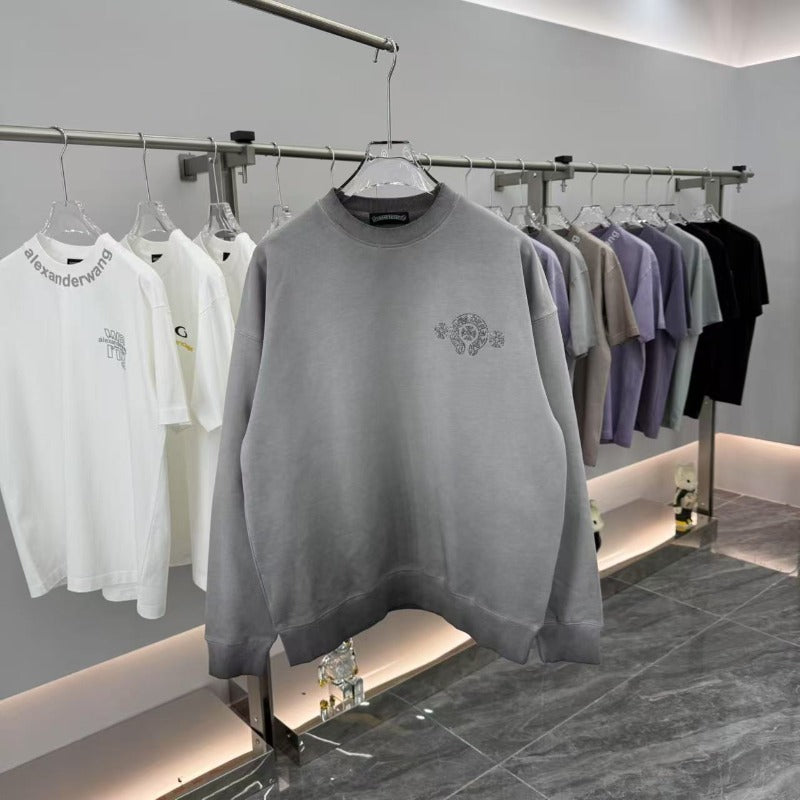 Chrome Hearts Sweatshirt Autumn/Winter Crew Neck Sweater