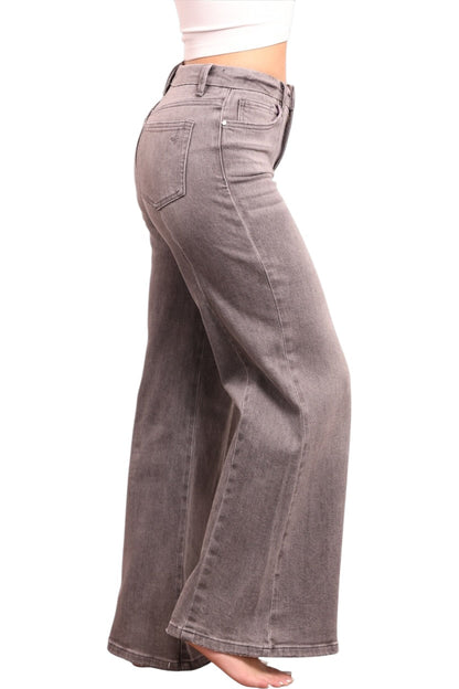 The Storm High-Rise Tummy Control Wide Leg Denim - Three Inseams