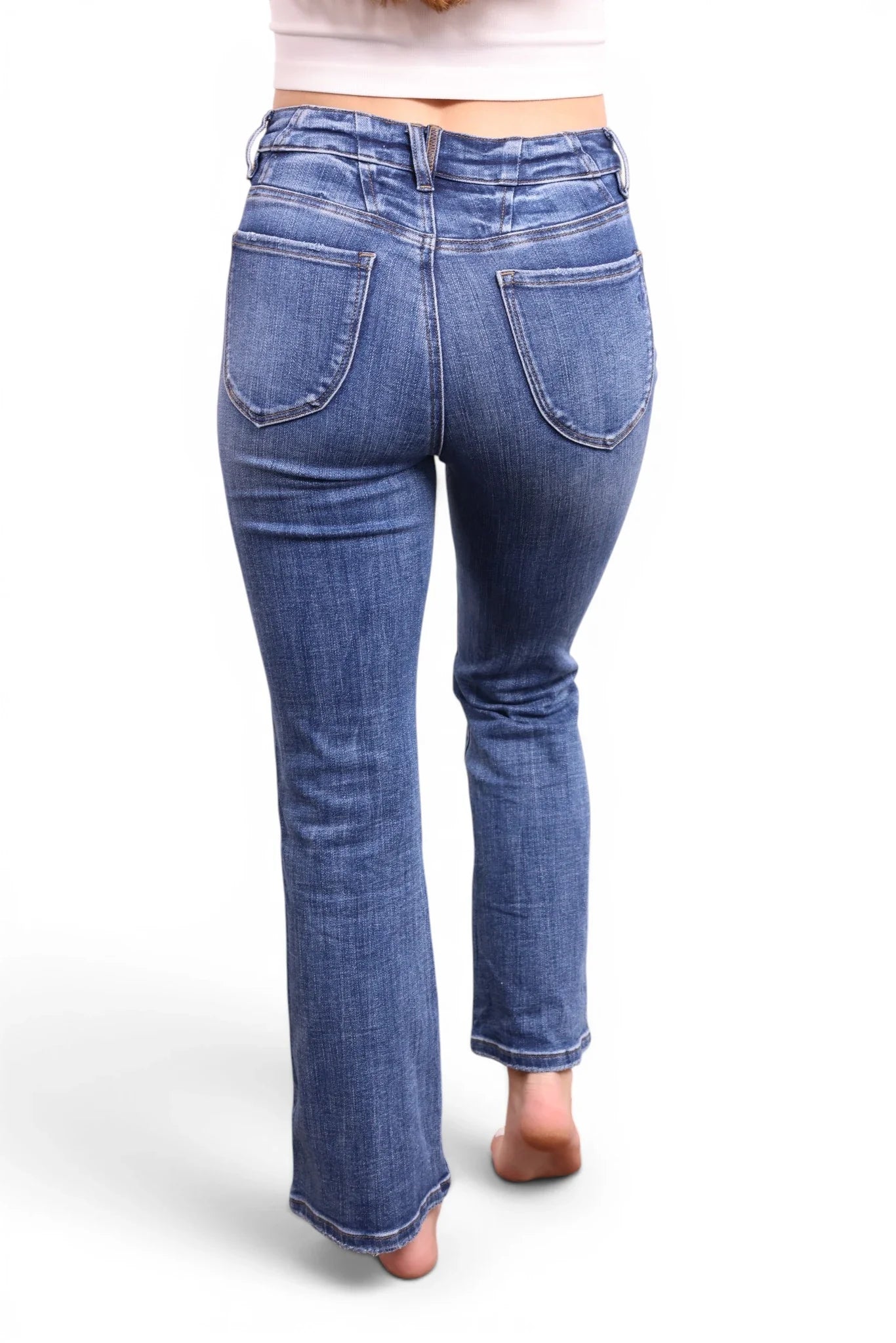 The Jada High-Rise Tummy Control Bootcut Jeans - Three Inseams
