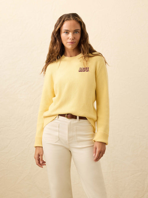 Arizona State University Jackson Crewneck Sweater - Sunray
