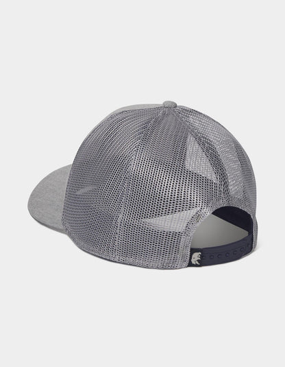 Leather Patch Dano Hat in Grey