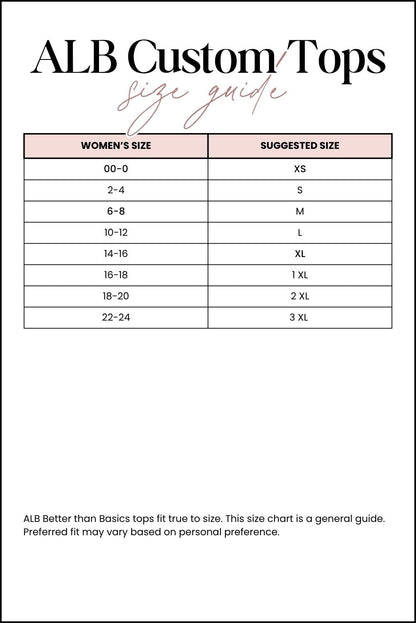 ALB Custom Women’s Luxe Ribbed Long Sleeve Top