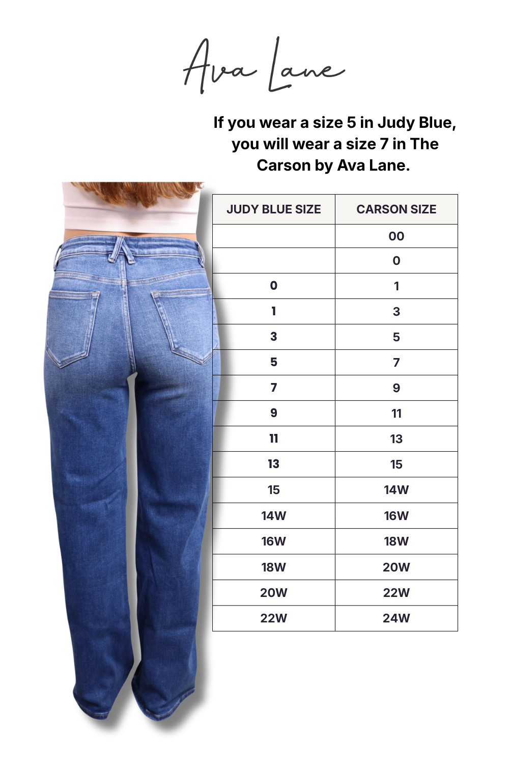 The Carson High-Rise Tummy Control Vintage Wide Leg Jeans