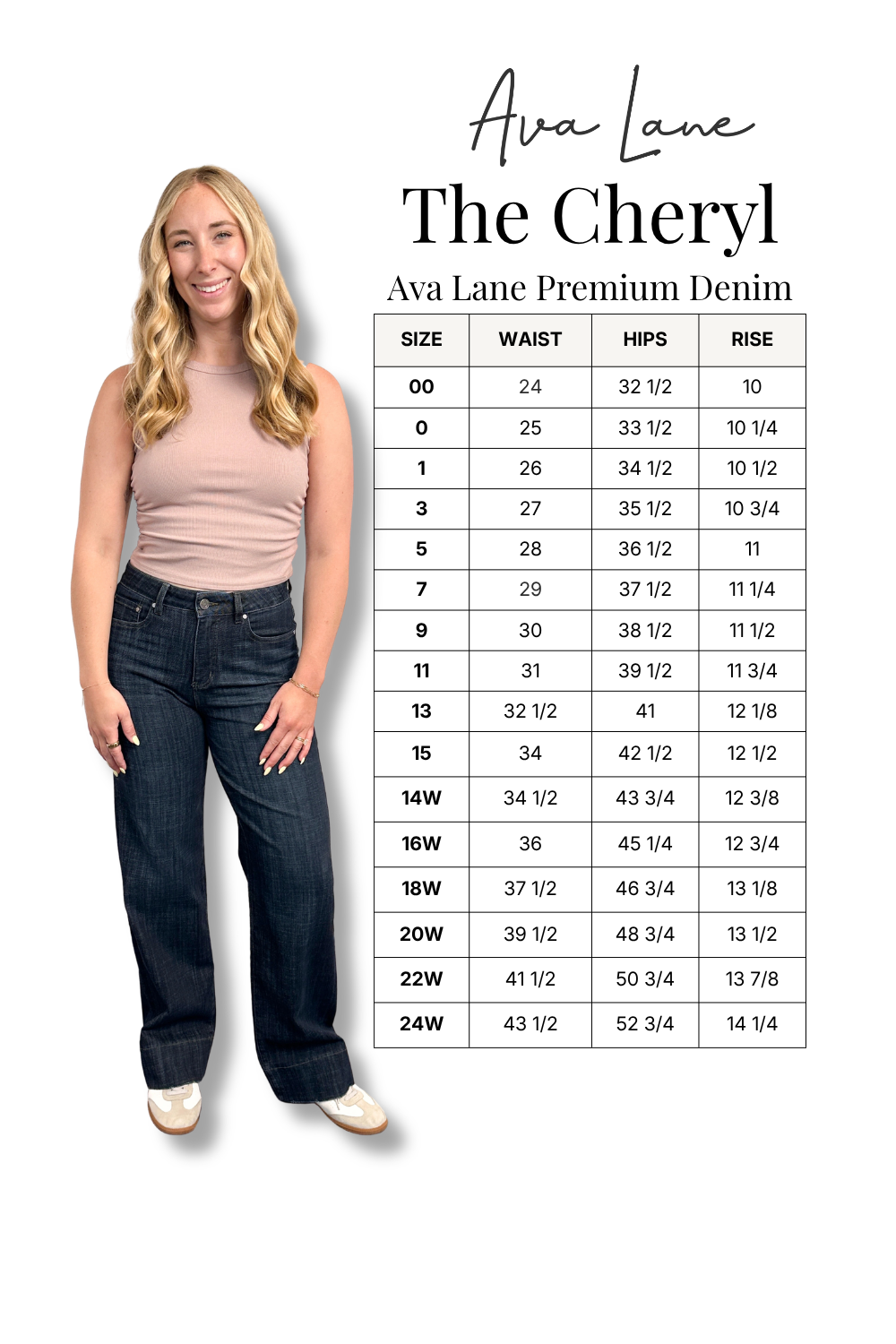 The Cheryl High-Rise Tummy Control Straight Leg Jeans