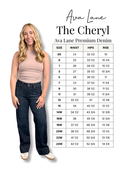 The Cheryl High-Rise Tummy Control Straight Leg Jeans