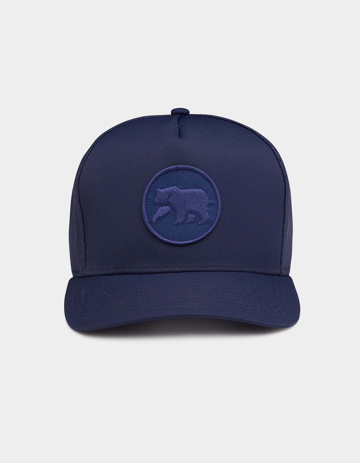 Diamond 5 Panel Cap in Navy