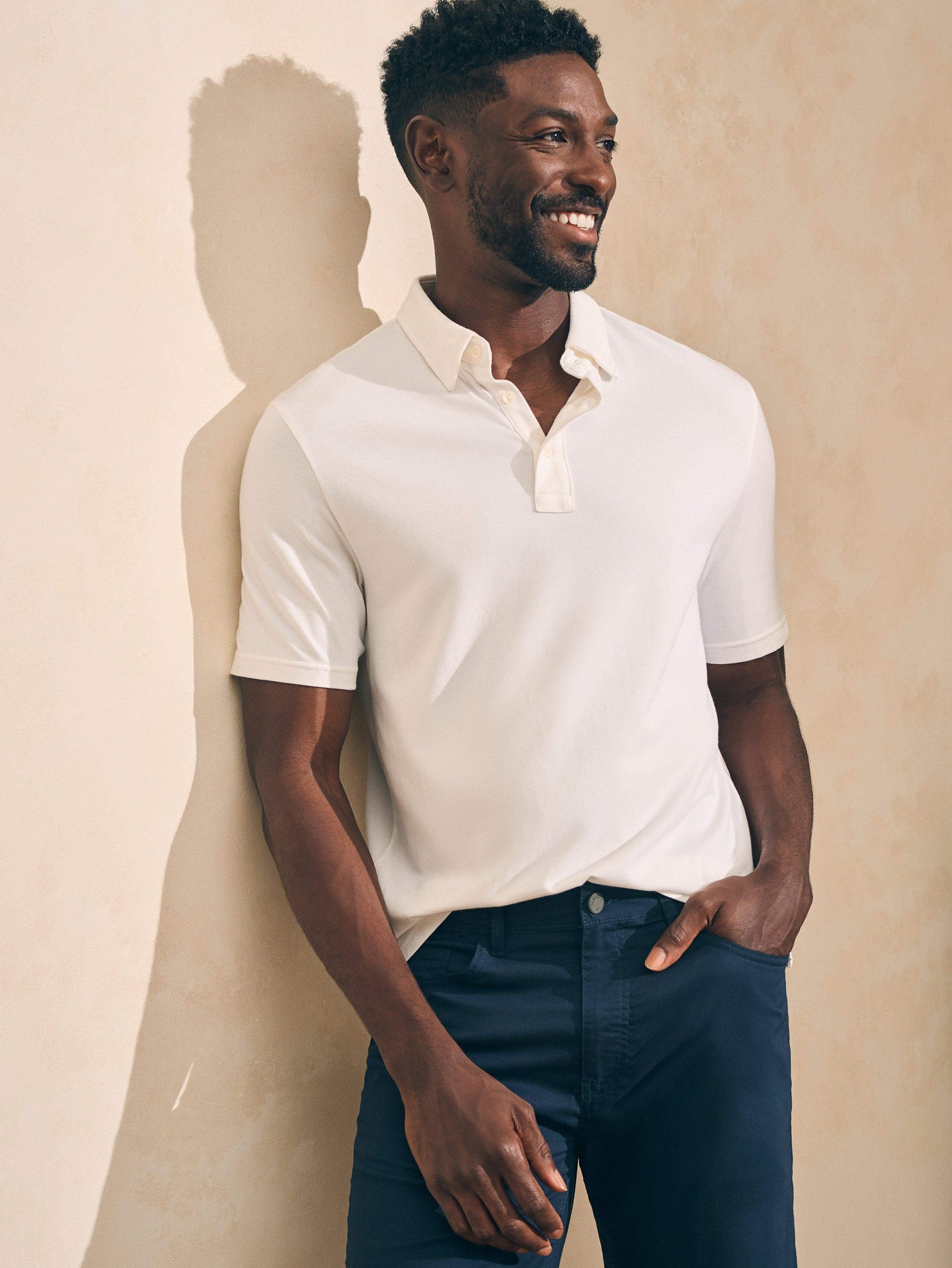 SS Movement Polo - White