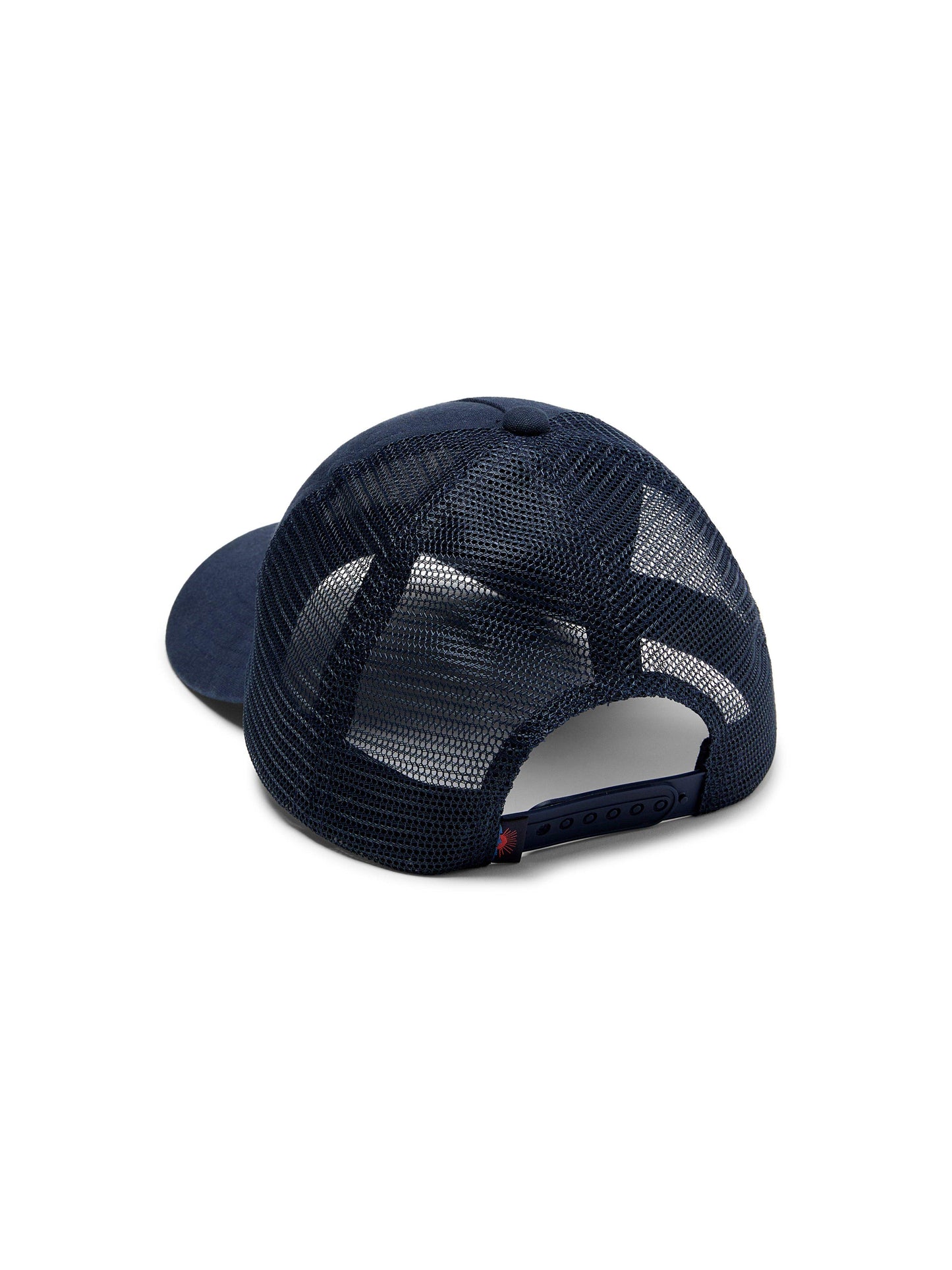 New York Retro Sun And Waves Trucker - Navy Navy