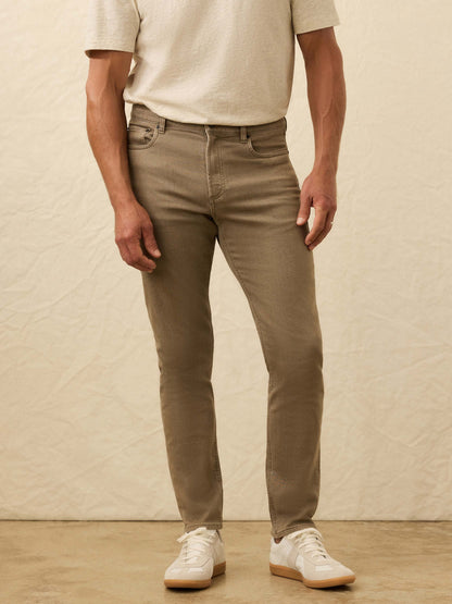 Stretch Terry 5-Pocket Pant - Dark Rye