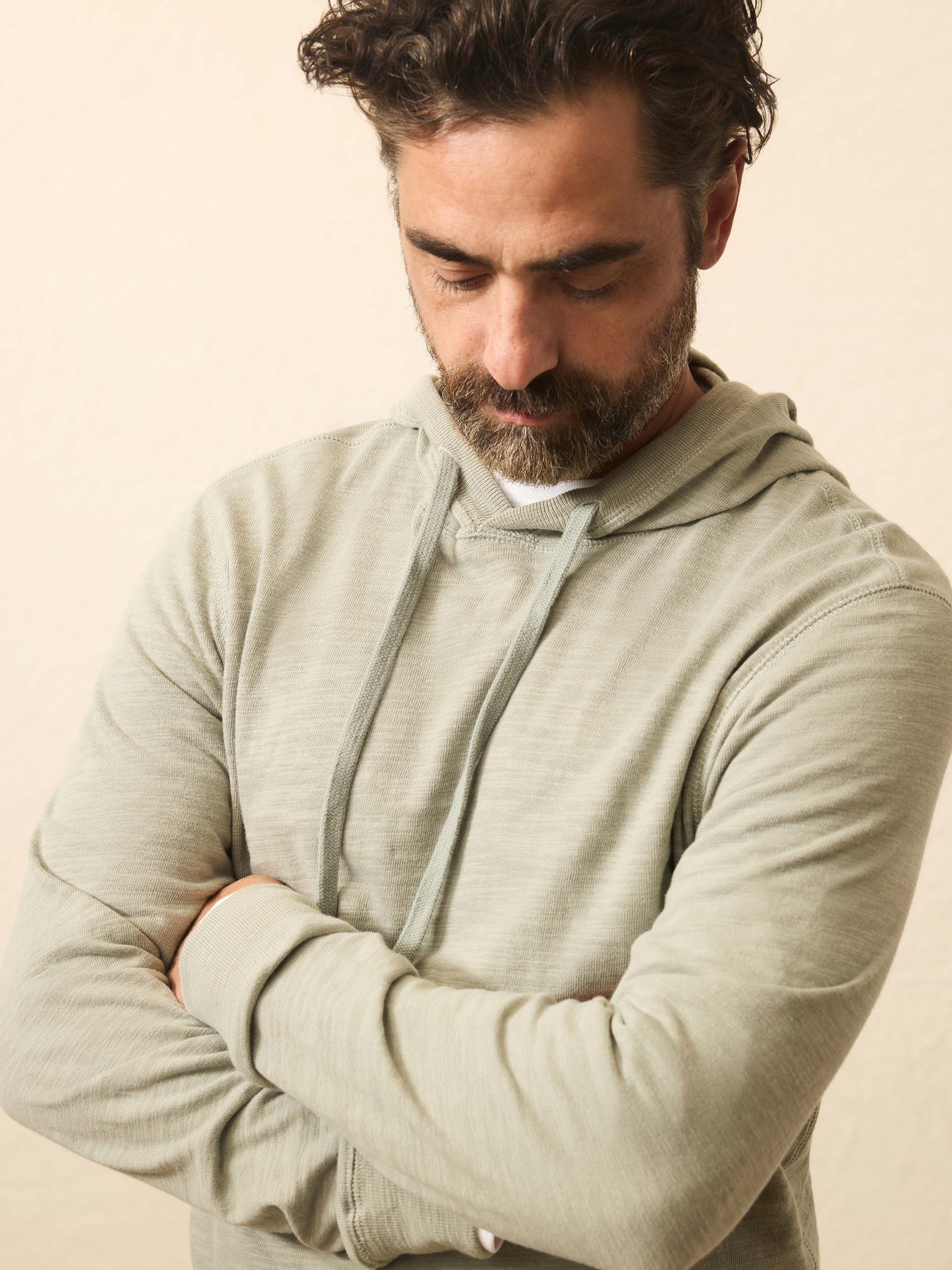 Sunwashed Organic Hoodie - Coastal Sage