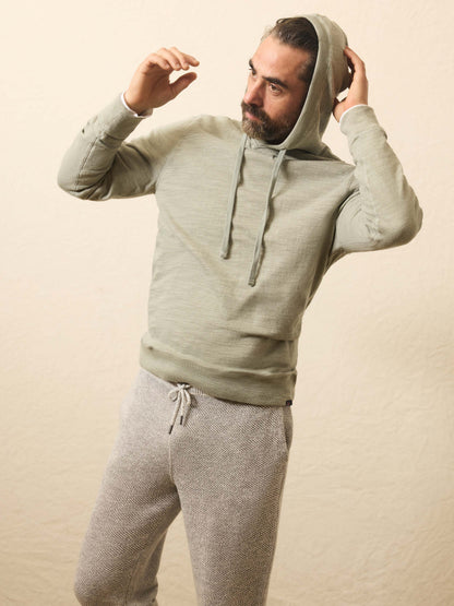 Sunwashed Organic Hoodie - Coastal Sage