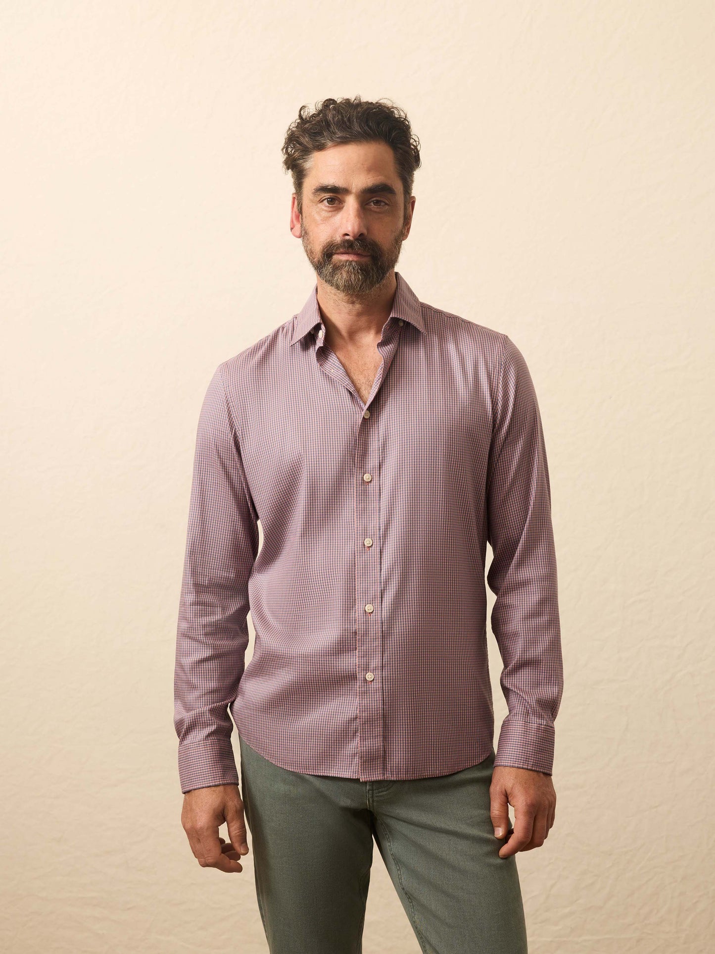 The Movement™ Shirt - Madder Shores Gingham