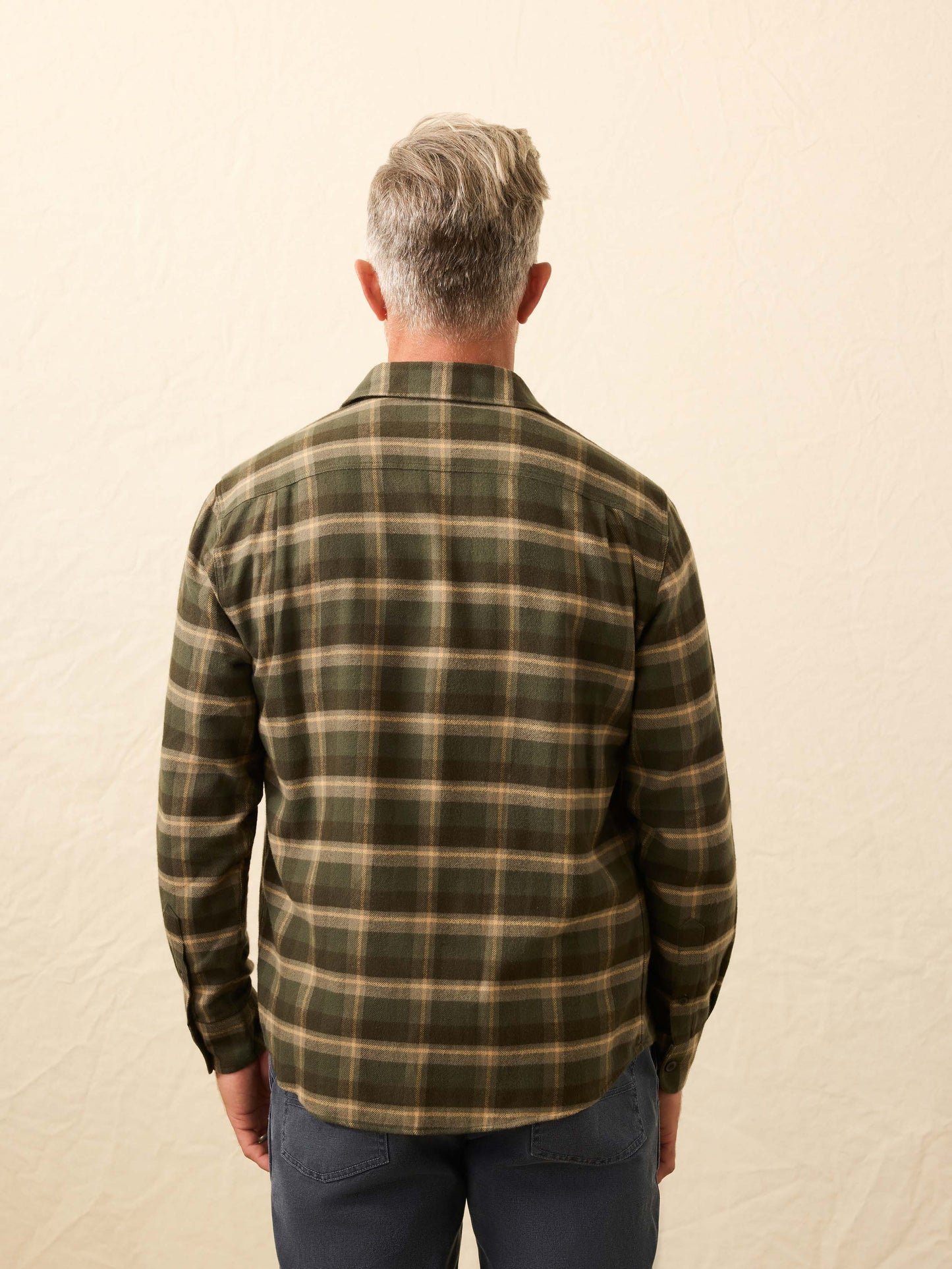 Heirloom Portuguese Flannel Shirt - Garret Verde Plaid