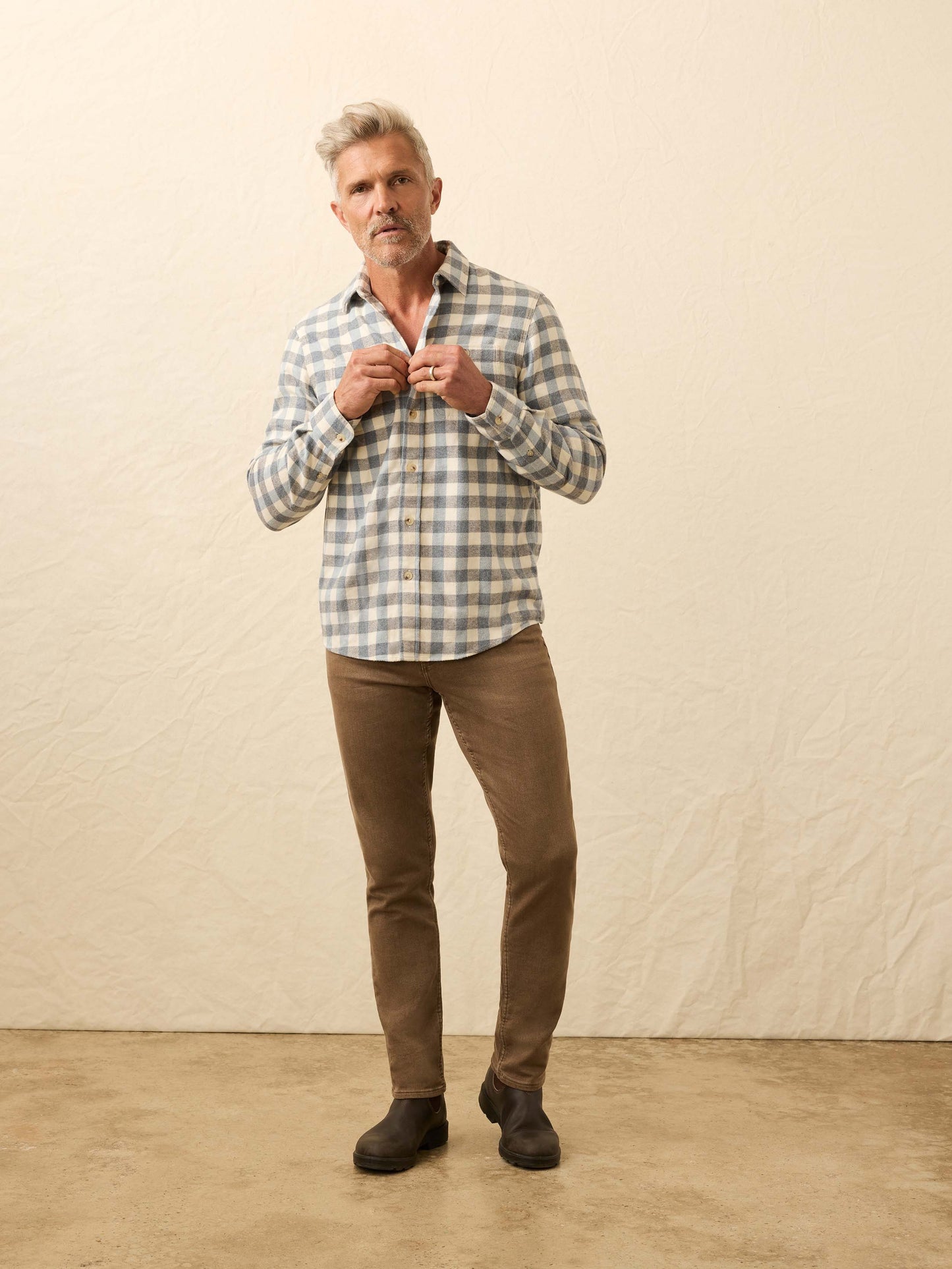 Heirloom Portuguese Flannel Shirt - Samarra Beach Buffalo