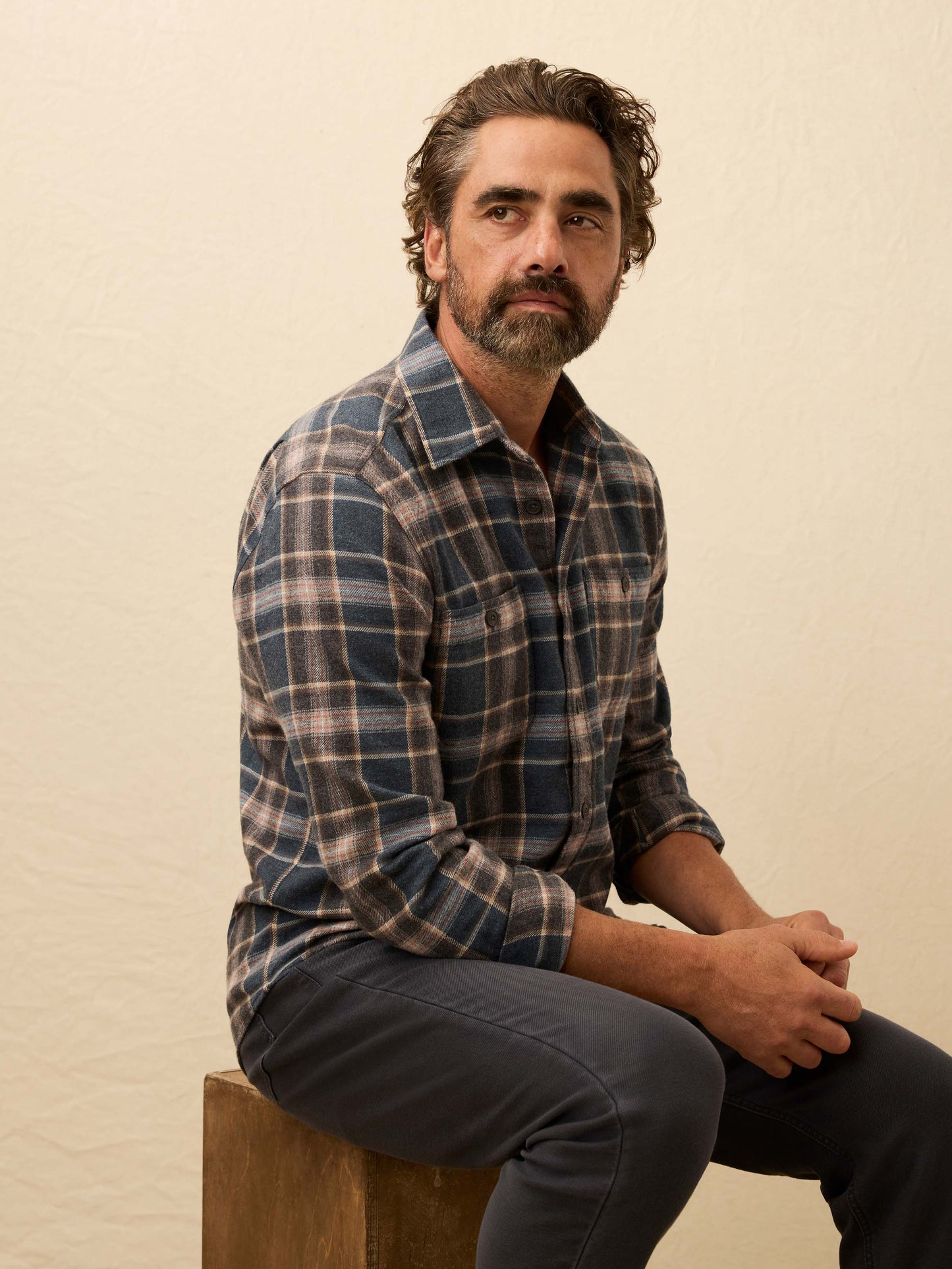 Heirloom Portuguese Flannel Shirt - Santa Cruz Plaid