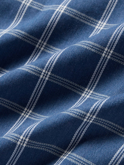 Movement™ Monterey Shirt - Midnight Cloud Plaid