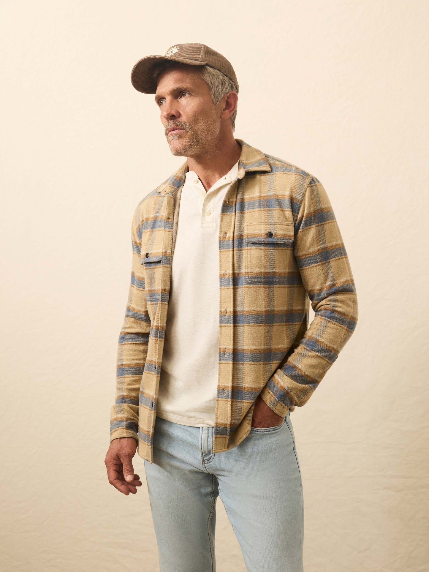 Legend Sweater Shirt - Windswept Shores Plaid