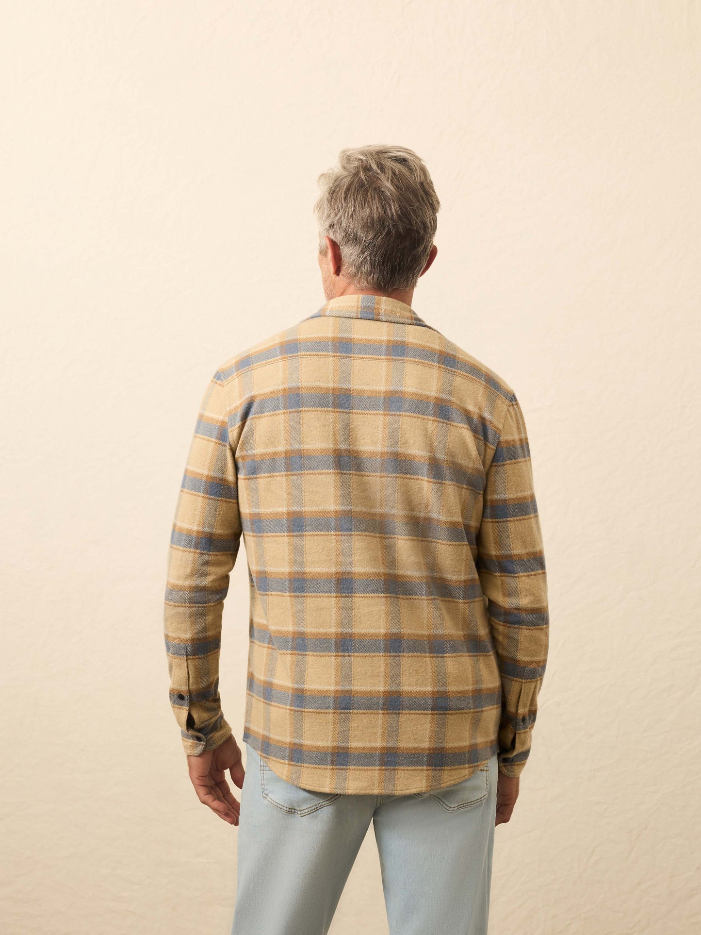 Legend Sweater Shirt - Windswept Shores Plaid