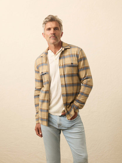 Legend Sweater Shirt - Windswept Shores Plaid
