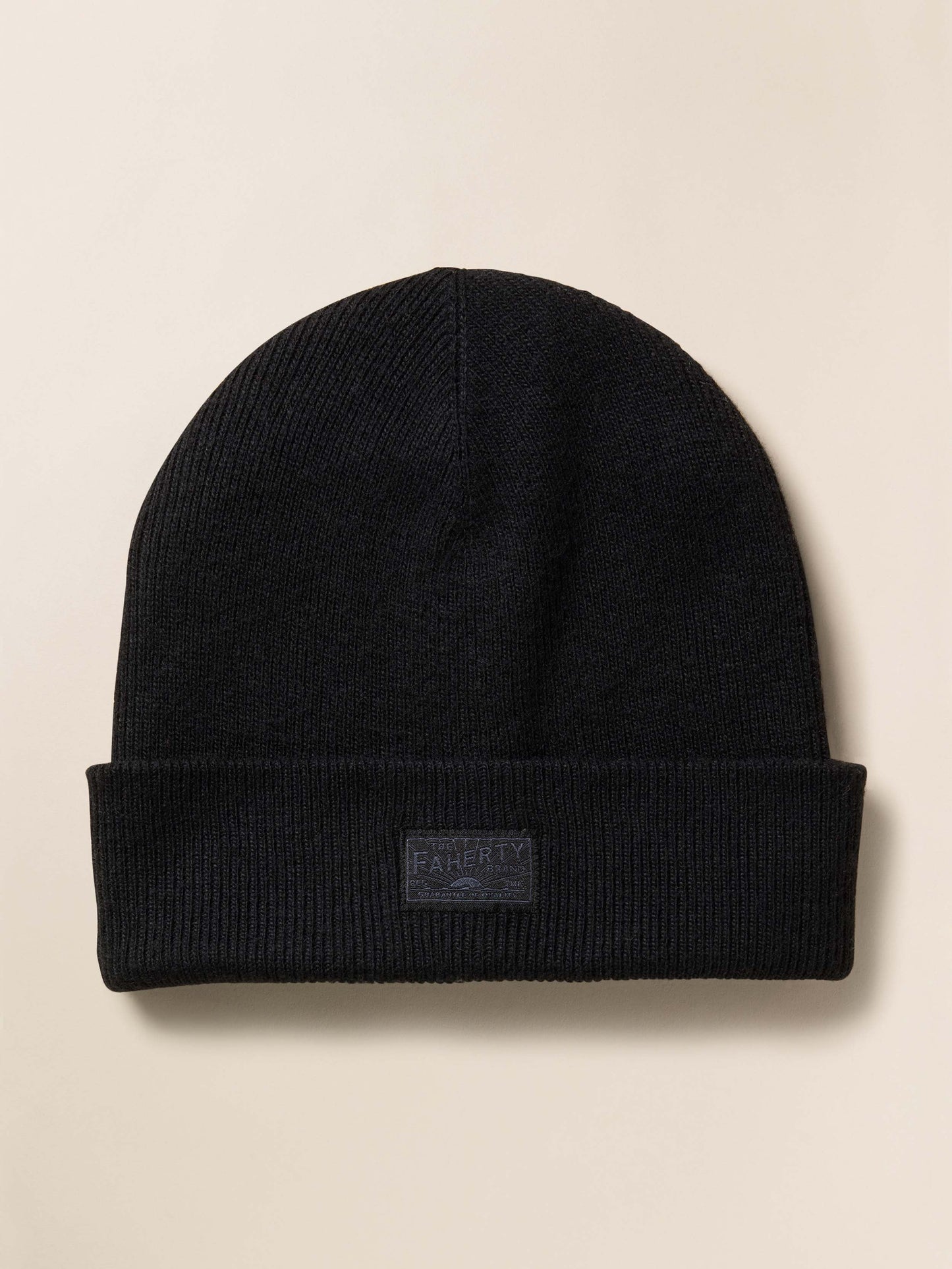 Faherty Essential Beanie - Black
