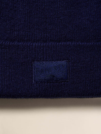 Faherty Essential Beanie - Navy