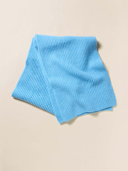 Alpaca Cozy Scarf - Lake Blue