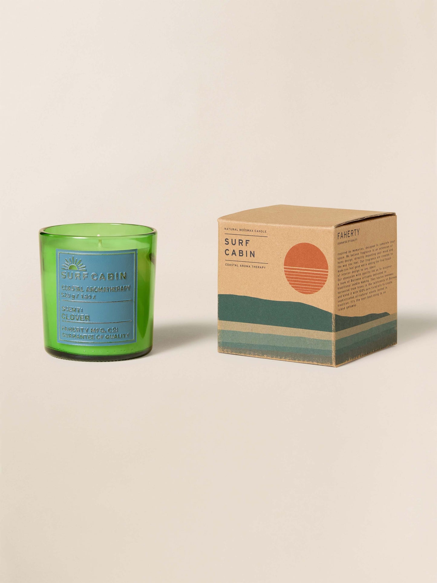 Coastal Aromatherapy Candle 18 Oz - Surf Cabin