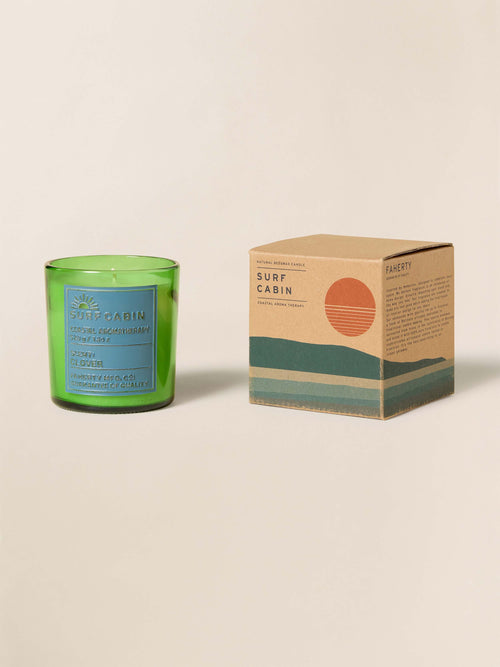 Coastal Aromatherapy Candle 18 Oz - Surf Cabin