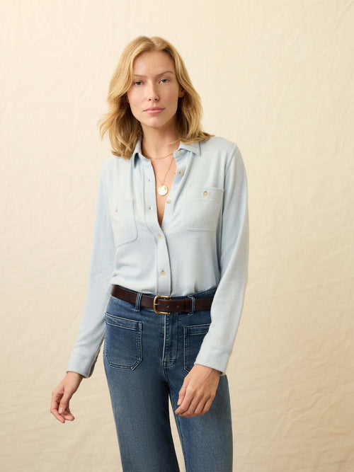 Legend™ Sweater Shirt - Ice Blue Twill