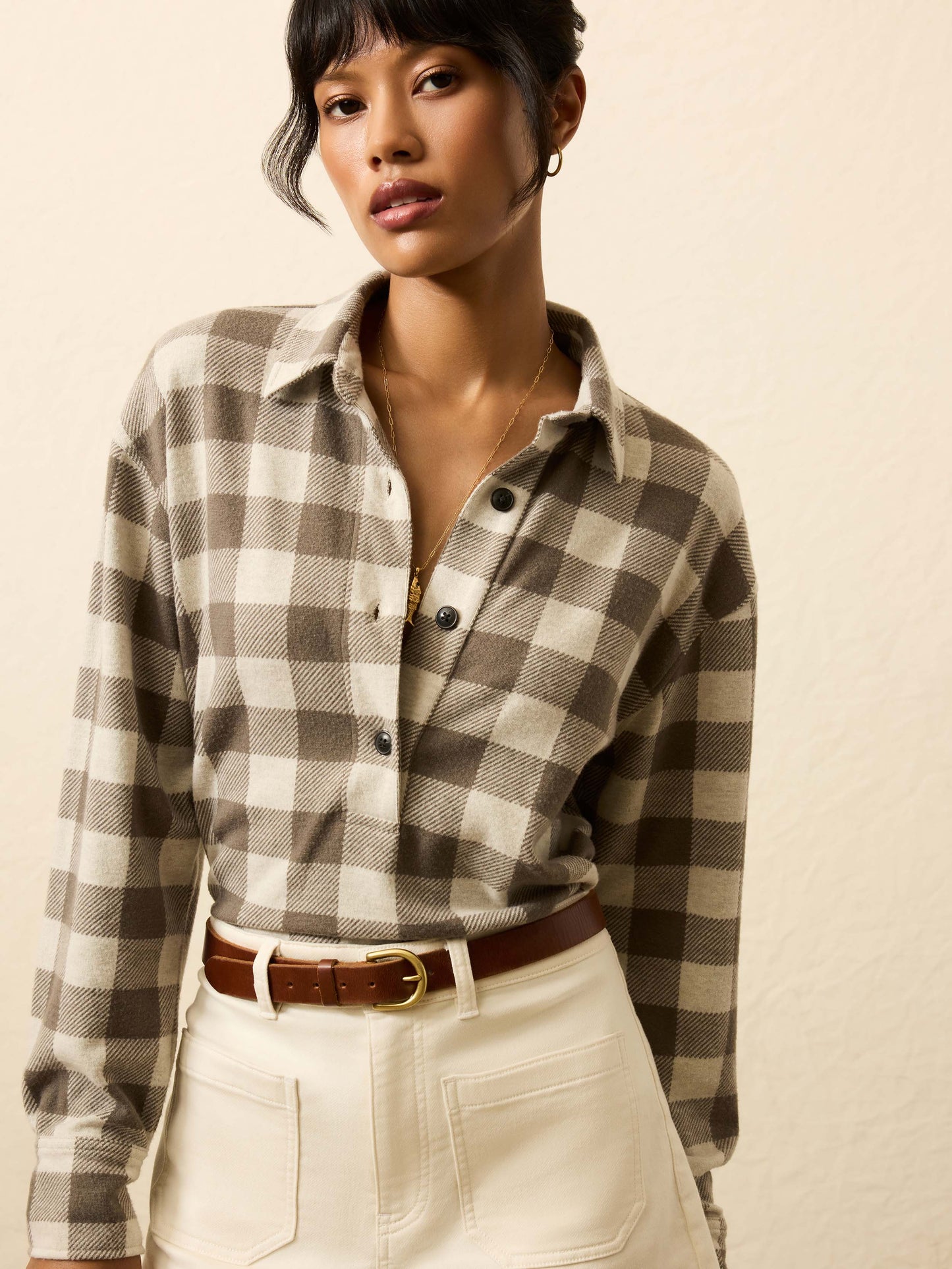 Legend™ Sweater Classic Popover - Brown Oat Buffalo