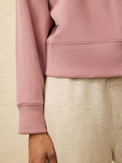 High Standard Fleece Vintage Crewneck - Nostalgia Rose