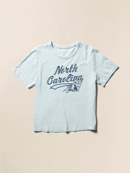 University of North Carolina Sunwashed Essential Tee - Sky