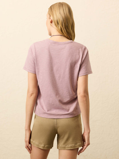 Sunwashed Regenerative Tee - Twilight Plum