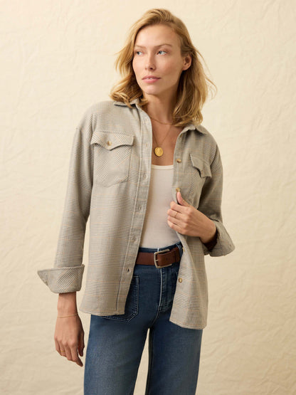 The Heirloom Portuguese Flannel Overshirt - Canyon Plaid