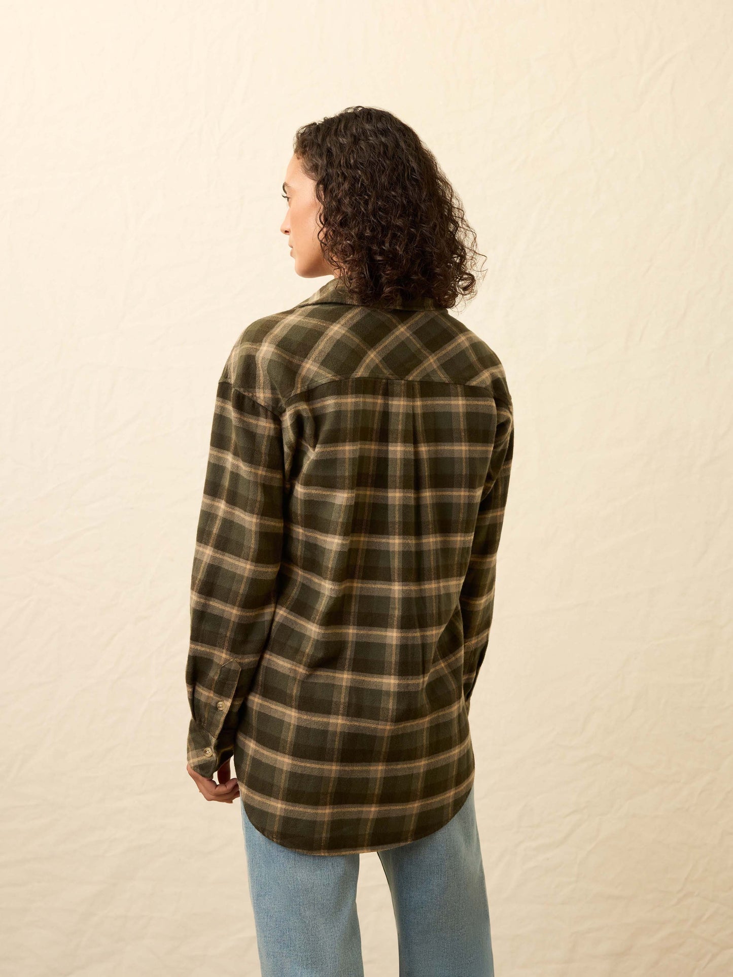 The Heirloom Portuguese Flannel Overshirt - Garret Verde Plaid
