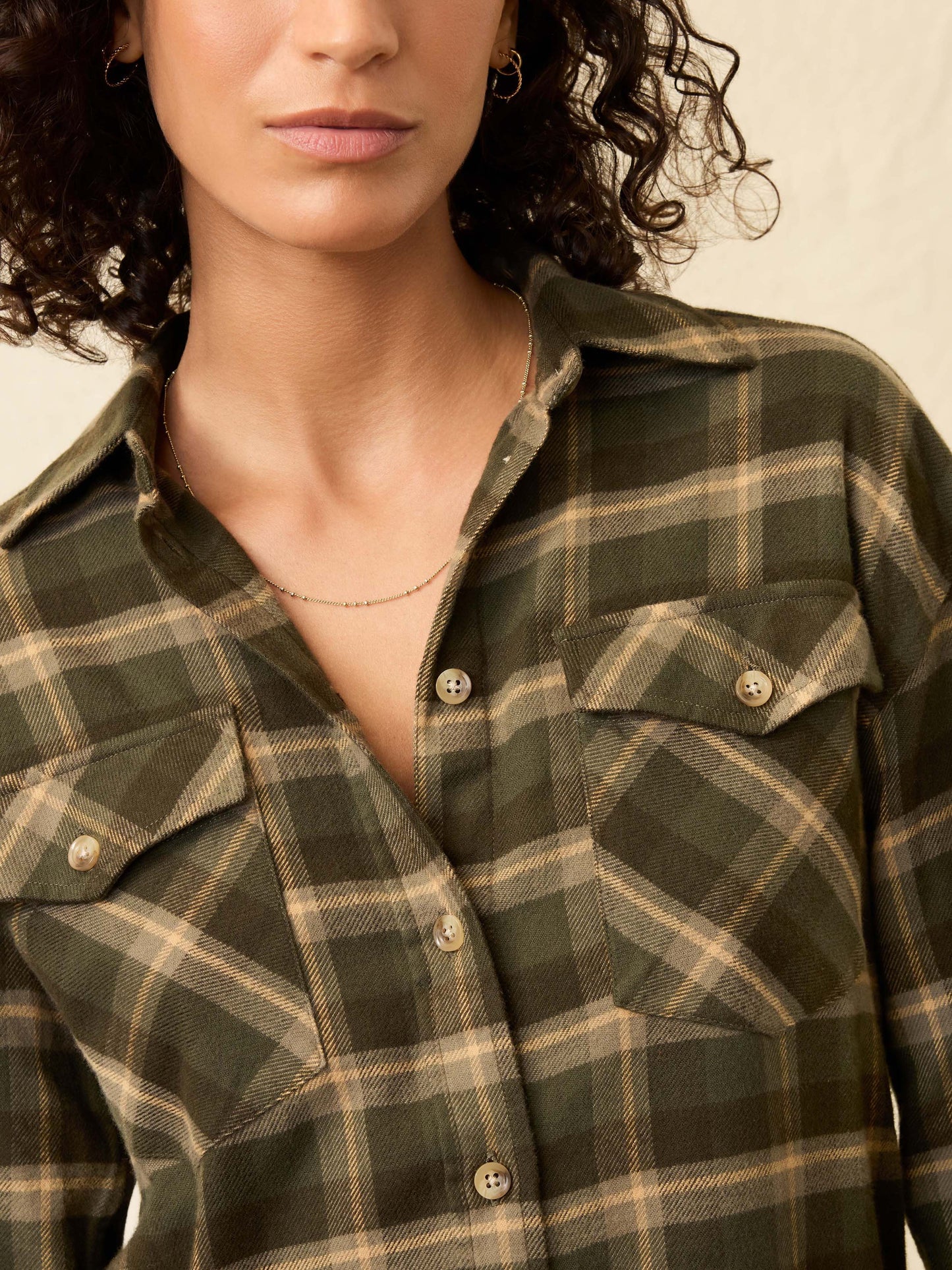 The Heirloom Portuguese Flannel Overshirt - Garret Verde Plaid