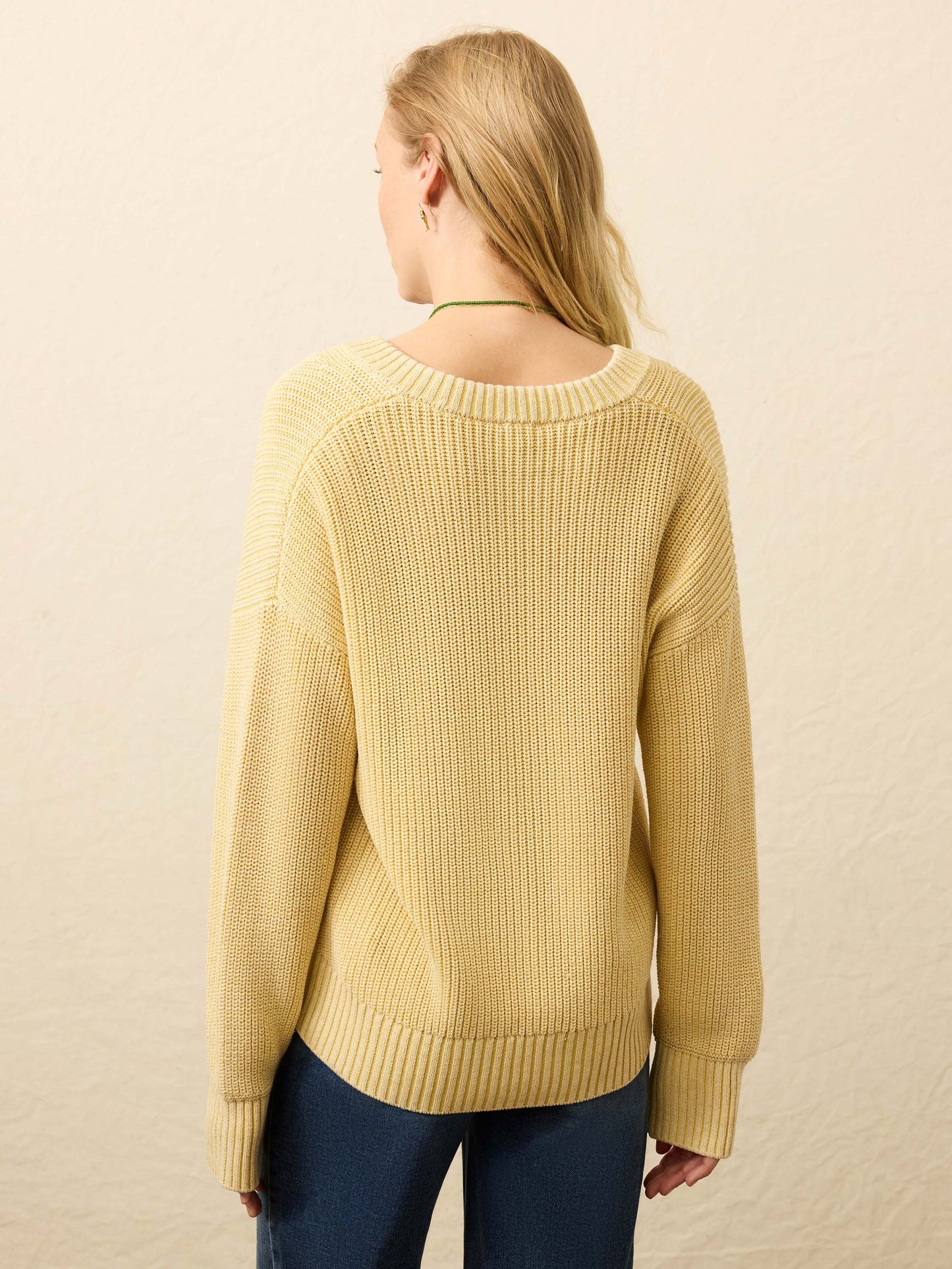 Arizona State University Sunwashed Cotton Fisherman Henley - Lemon Sorbet