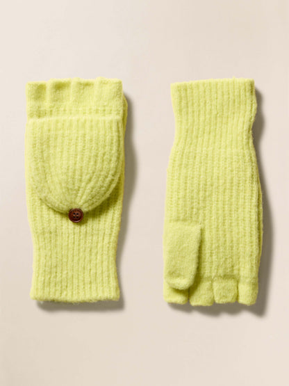 Alpaca Cozy Pop Top Mitten - Citrus Shore