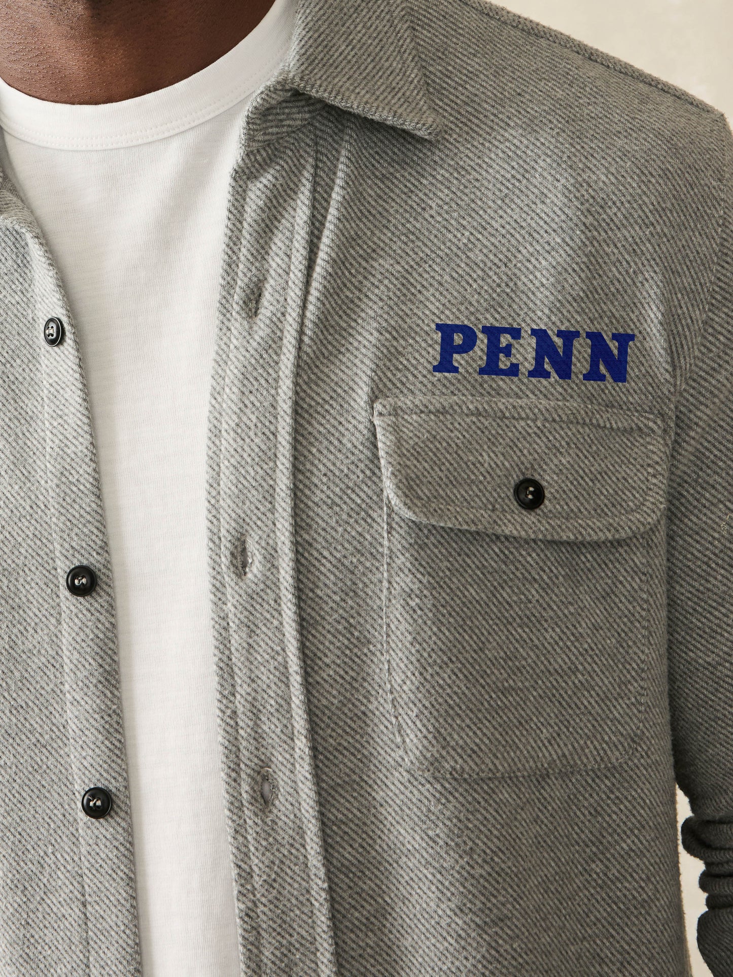 University of Pennsylvania Legend™ Sweater Shirt - Fossil Grey Twill