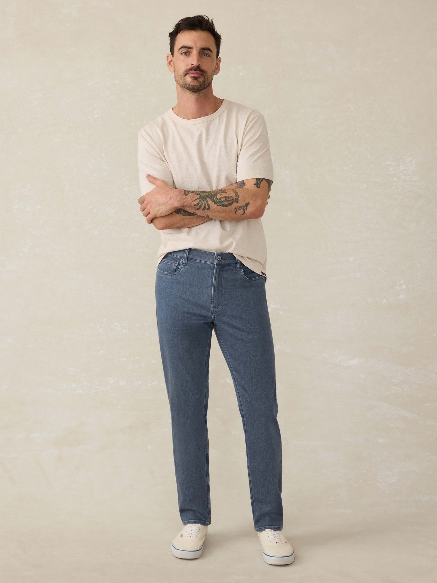 Stretch Terry 5-Pocket - Tradewinds