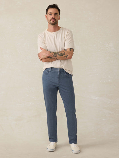 Stretch Terry 5-Pocket - Tradewinds