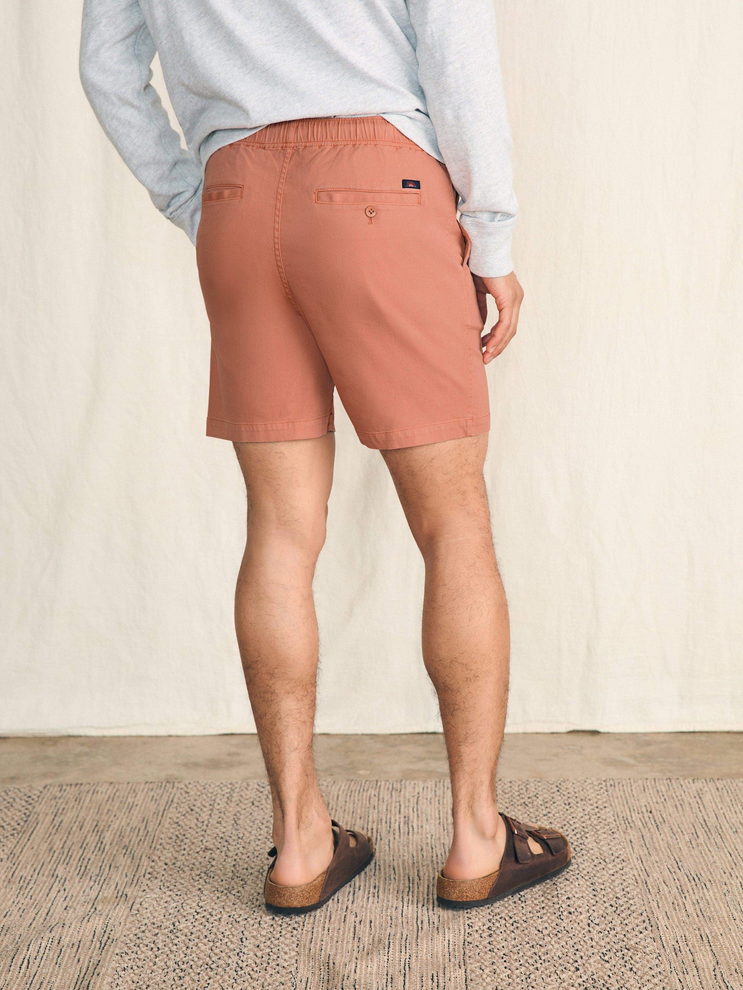 Essential Drawstring Short (6.5") - Copperhead
