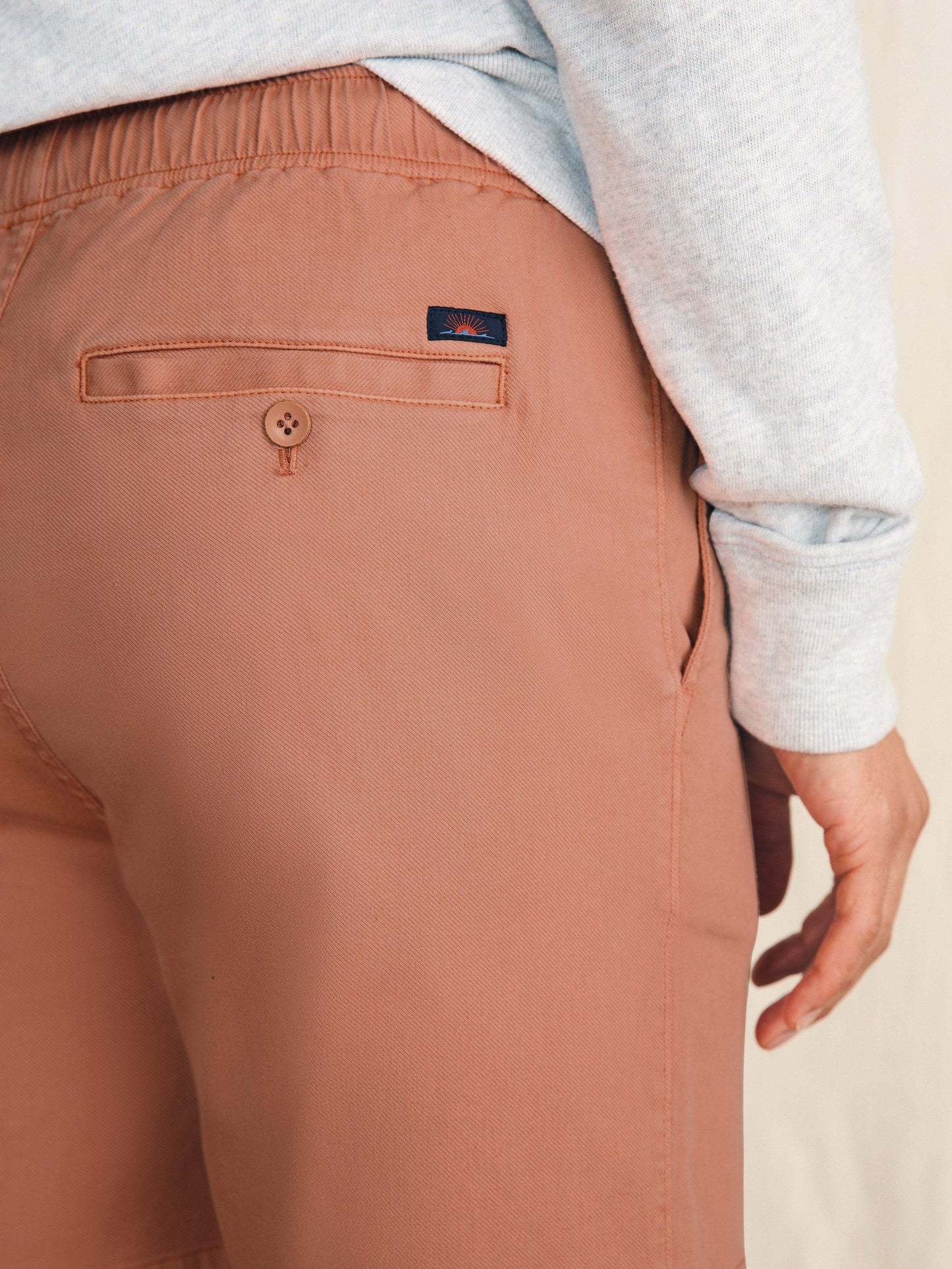 Essential Drawstring Short (6.5") - Copperhead