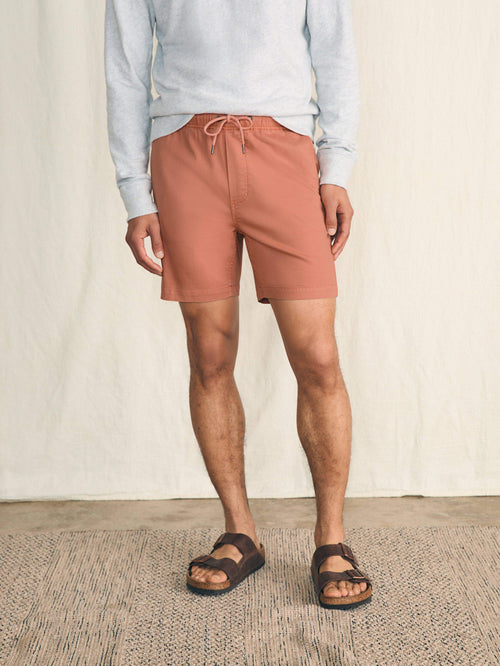 Essential Drawstring Short (6.5") - Copperhead
